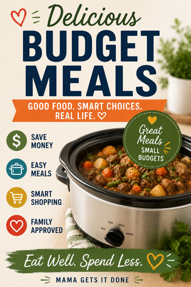Budget Meals: Delicious Family Dinners That Don't Break the Budget